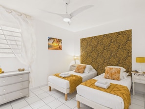 3 quartos, Wi-Fi de cortesia, roupa de cama