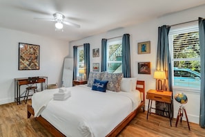 1 bedroom, iron/ironing board, free WiFi, bed sheets