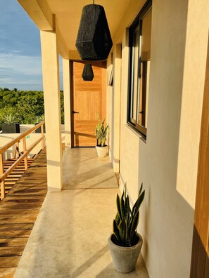 Exterior detail - Casa Milu Tropical home with pool (Isla Holbox)