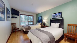 2 chambres, accès au Wi-Fi (inclus), literie fournie