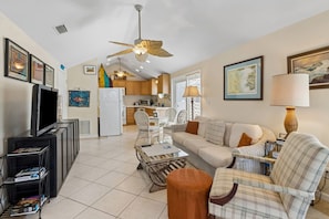 Cottage, 2 camere da letto | Area soggiorno