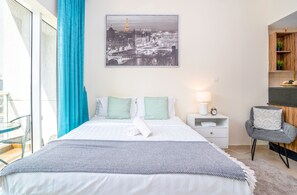 Comfort Studio | Iron/ironing board, free WiFi, bed sheets