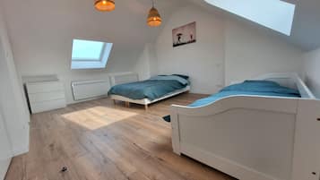 2 chambres, fer et planche Ă repasser, lit parapluie, Wi-Fi gratuit