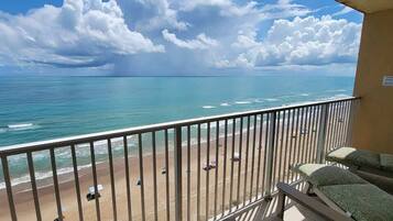 Apartment, Multiple Beds, Balcony, Ocean View | Beach | On the beach