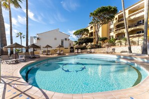 Indoor pool, a heated pool