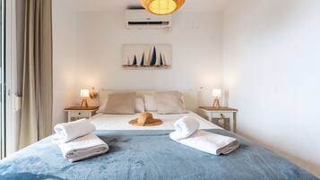 2 bedrooms, iron/ironing board, WiFi (free), bed sheets