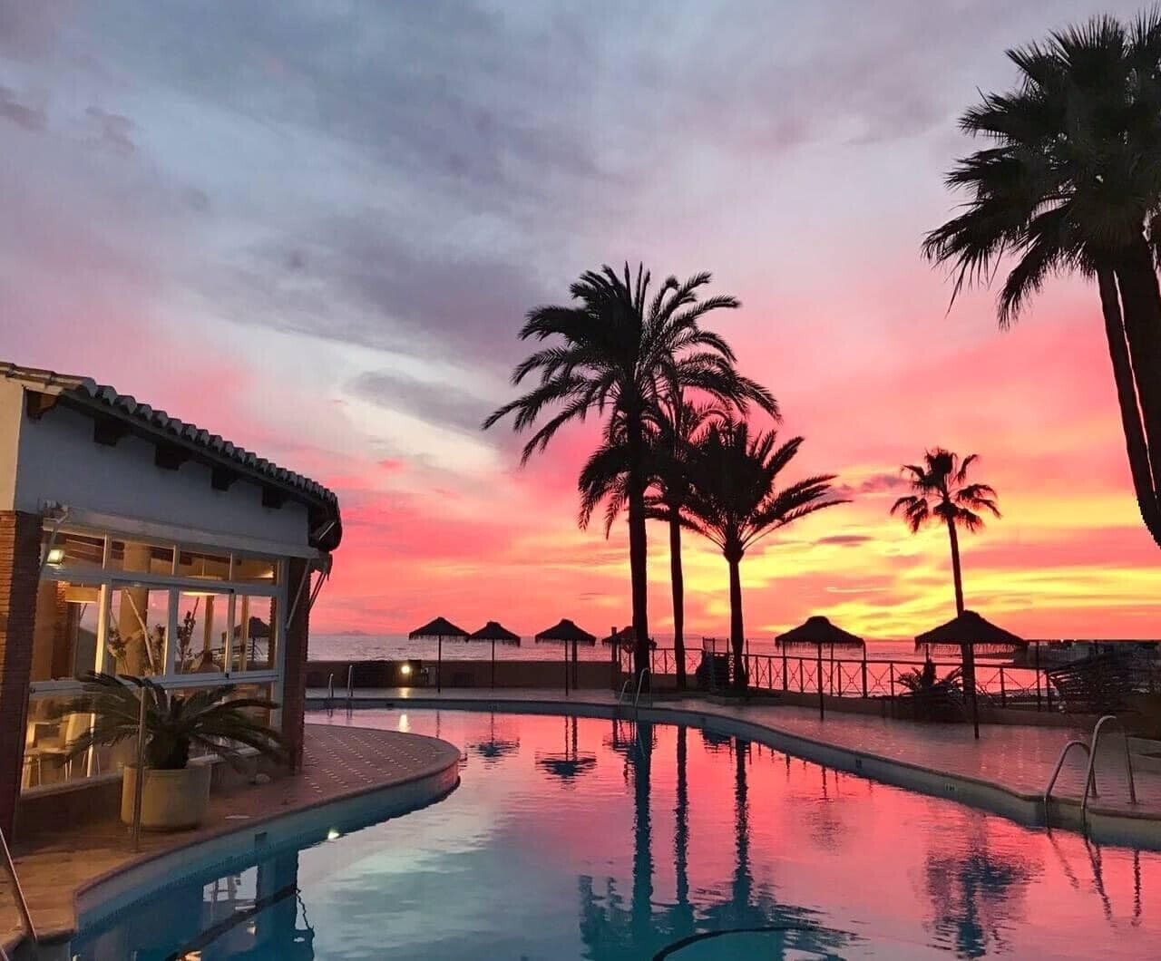 Indoor pool, a heated pool