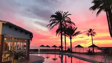 Indoor pool, a heated pool
