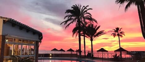 Indoor pool, a heated pool