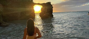 Lovely country home with private pool in the hills above the town Las Piedras. 