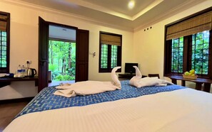 ดีลักซ์คอทเทจ | โต๊ะทำงาน, ห้องเก็บเสียง, Wi-Fi ฟรี, ผ้าปูที่นอน
