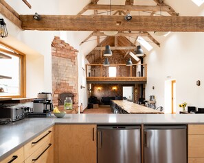 Interior - Newly converted set of farm buildings. Perfect for that eco-friendly group stay. (Bridgwater)