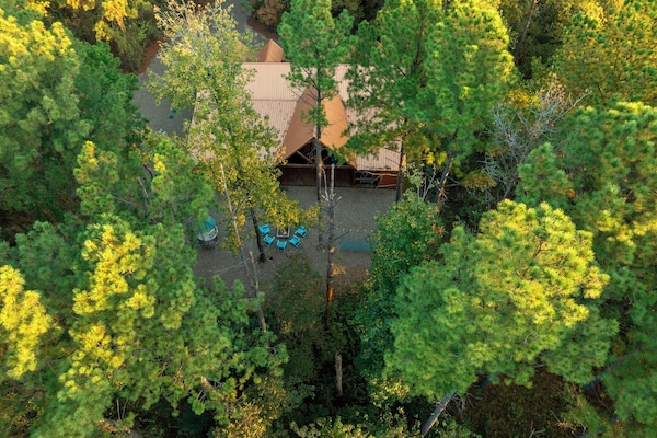 Tucked among the trees, this hidden gem feels like your own enchanted forest escape.