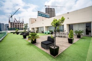 Outdoor dining - Modern Loft | Gym + Rooftop l Interlomas (Naucalpan de Juárez)