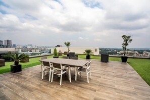 Outdoor dining - Modern Loft | Gym + Rooftop l Interlomas (Naucalpan de Juárez)