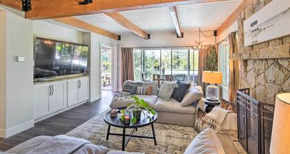 Chic Lake House w/ Furnished Deck & Hot Tub!