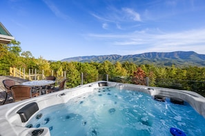 Idromassaggio all'aperto