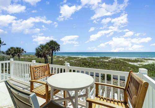 Sea Watch: 4B/4B Direct Oceanfront Home with Pool Near Downtown Cocoa Beach