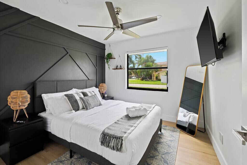 3 habitaciones, tabla de planchar con plancha y wifi gratis 