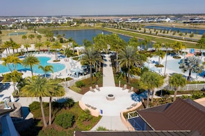 Condo, varias camas (1798 TP - 4BR Luxury Solara Retreat P) | Alberca | Alberca climatizada 