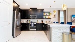 House, Multiple Beds (9312 SH - Champions Gate - Unique Hig) | Private kitchen | Oven, toaster - 9312 SH - Champions Gate - Unique High end 8 Beds (Davenport)