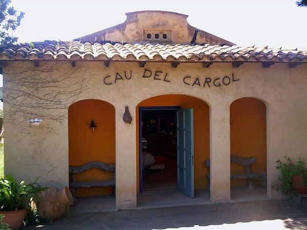 Detalhe da fachada