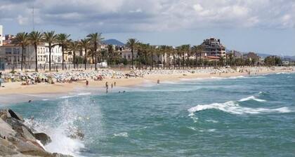 Costa Maresme, Barcelona, Clarks Stadthaus mit 3 Schlafzimmern