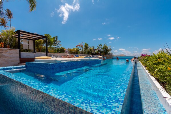 Alberca al aire libre 