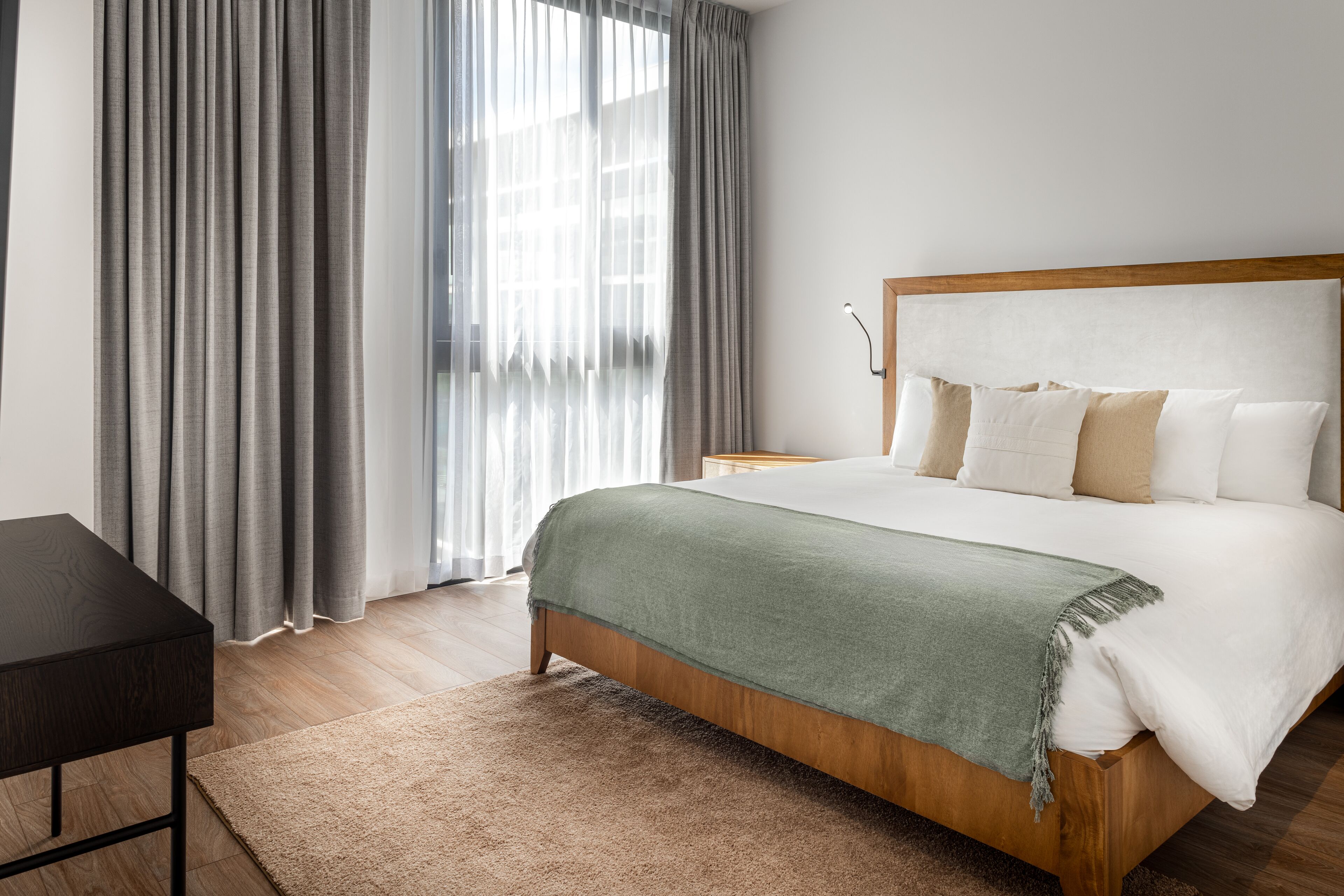 Apartamento luxo, 1 quarto | Roupas de cama de algodão egípcio, roupas de cama premium