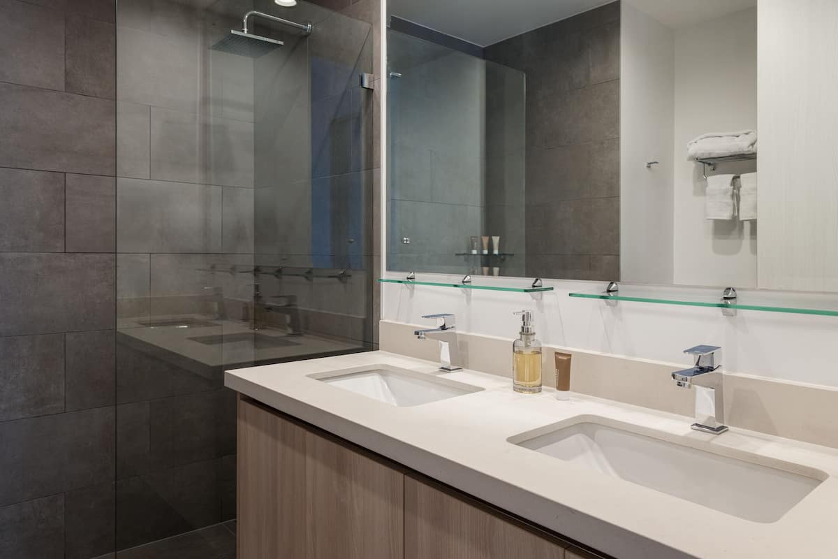 Appartement, 1 chambre (DLX) | Salle de bain