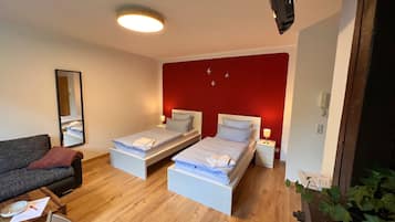 1 Schlafzimmer, kostenloses WLAN, Bettwäsche