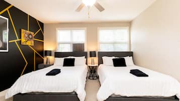 3 bedrooms, desk, iron/ironing board, WiFi