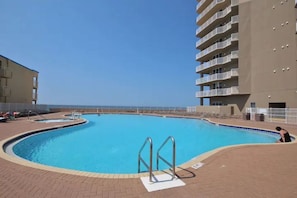 Indoor pool, outdoor pool