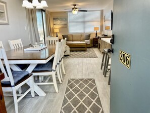 Dining - Beach Front @ Gulf House 206, Sea South Properties (Gulf Shores)