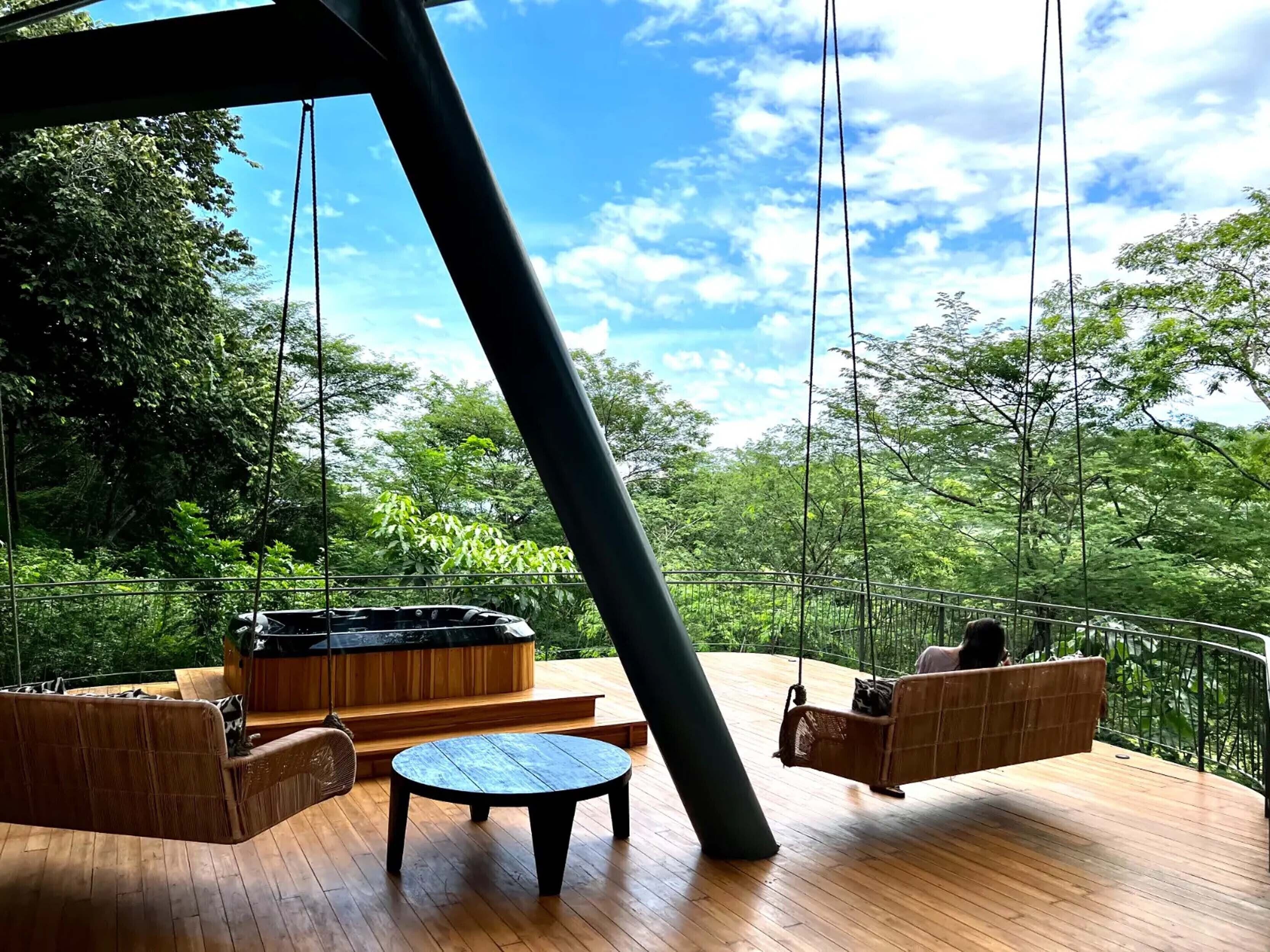 Overnatningsstedets facade