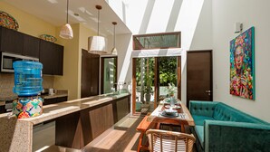 Family Villa | Living area - Marvellouse Town House, Terrace, Pool and Golf (Akumal)