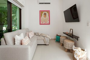 Familievilla | Oppholdsområde | Flatskjerm-TV