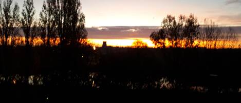 Uitzicht vanuit accommodatie