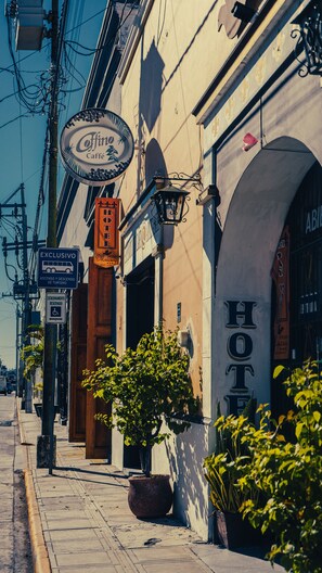 Fassade der Unterkunft