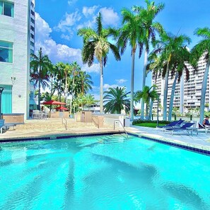 Außenpool, beheizter Pool