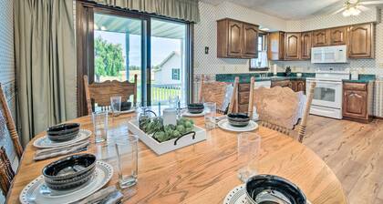 Charming Lewisburg Home w/ Hot Tub & Games!