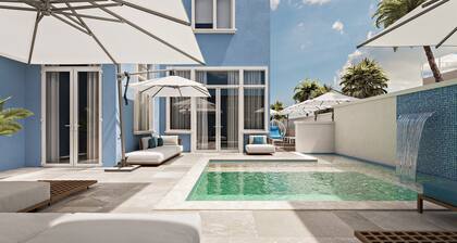 Elegant and Spacious Beach Estate with Heated Pool