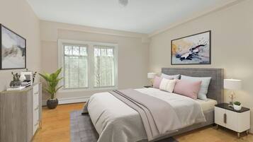 Premium Apartment | 1 bilik tidur, seterika/papan seterika, katil bayi mudah alih