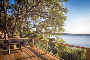 Property grounds - Anchors Away - Lakefront Home w/Hot Tub, Amazing Views, Fire Pit & Huge Deck (Canyon Lake)
