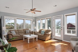 تلفزيون، مدفأة