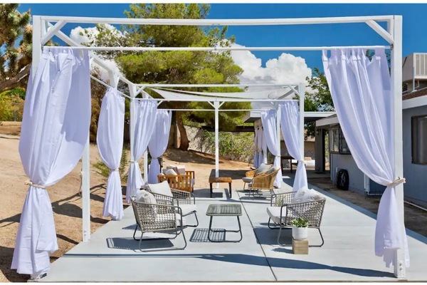 Sun bathe in the luxurious cabana or gather for a drink and watch the sunset.