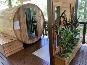 Property grounds - Unique hideaway train carriages experience. (Barkers Vale)