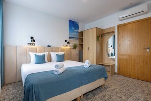 Economy-huone | 1 makuuhuone, tallelokero huoneessa, työpöytä