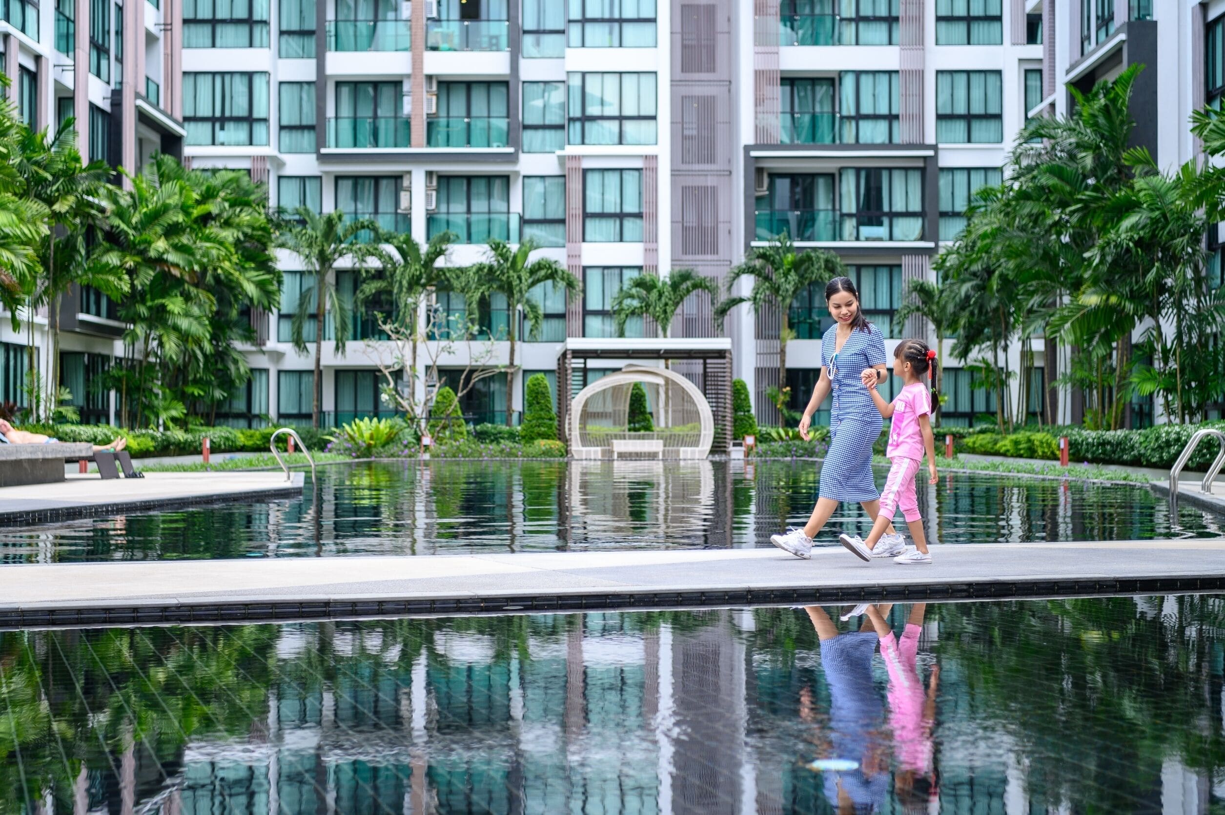 Fassade der Unterkunft