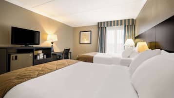 Free WiFi, bed sheets